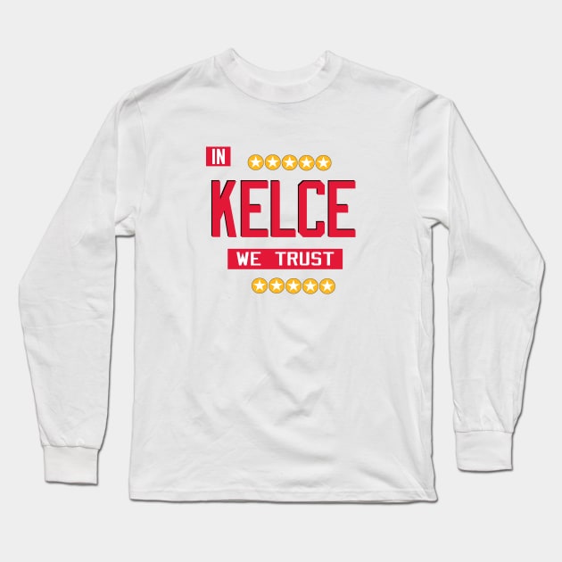 Kansas City Chiefs (KC) - Travis Kelce - Chiefs NFL, Chiefs football, KC Chiefs Long Sleeve T-Shirt by turfstarfootball